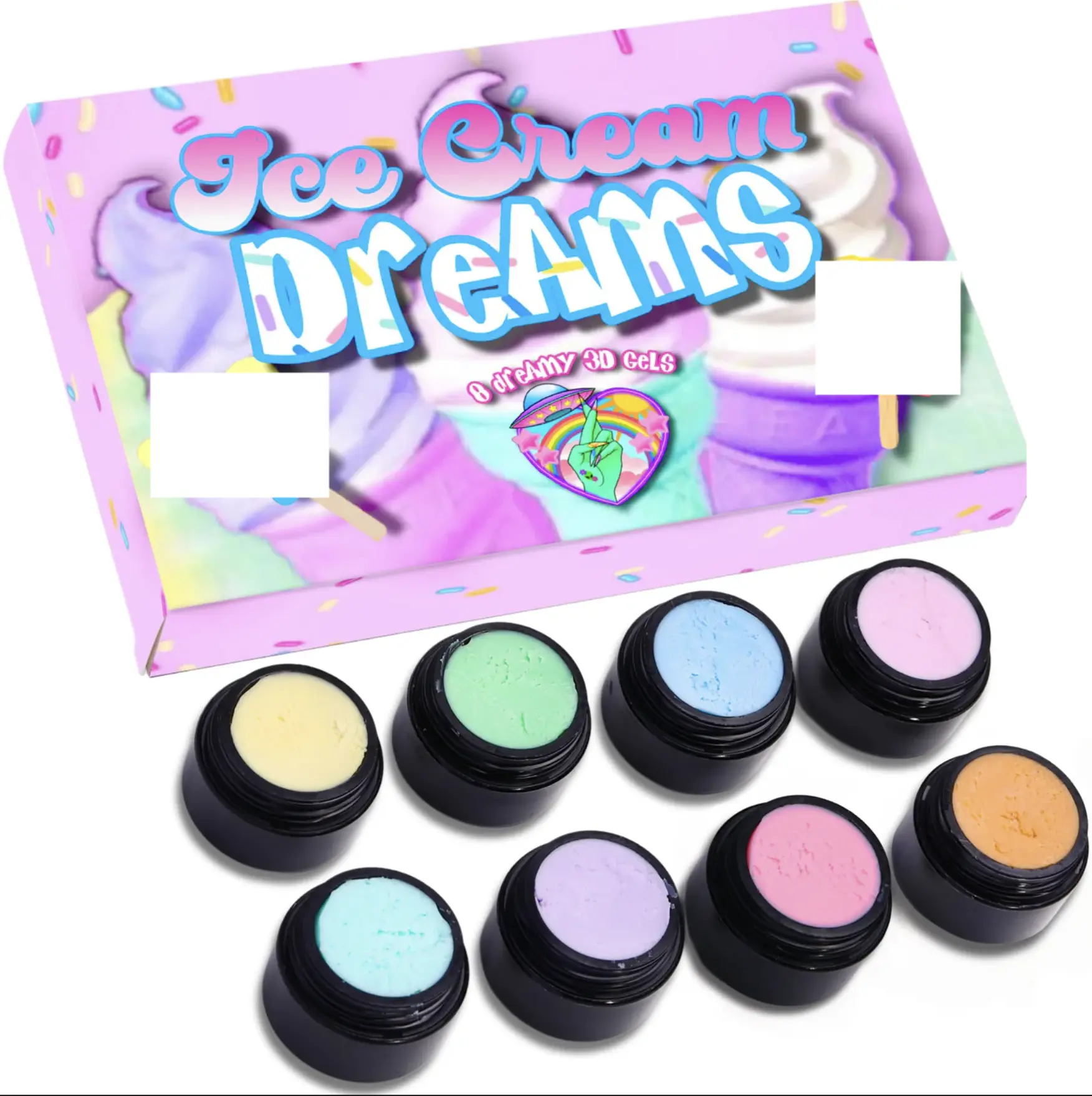 'ICE CREAM DREAMS'  3D TRIPPY GEL 5ML COLLECTION