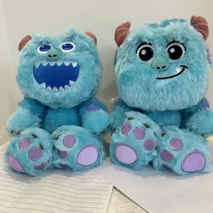 Monsters Inc Sulley Plush Toy Cute James P. Sullivan Stuffed Doll Soft Plushie for Kids Fans Gift