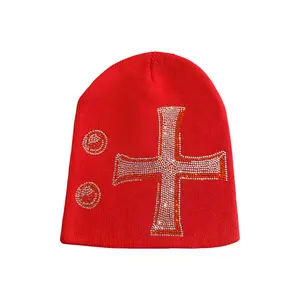 STYRO Unisex Heat Signature Beanie (1 Size) - High-Quality Rhinestone Decoration Hats