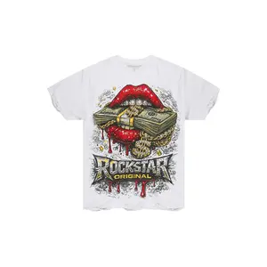 Tevyn White Oversized Graphic T-Shirt