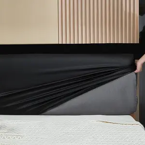 Leather Bed Headboard Cover, High Elasticity Skin-Friendly, Waterproof Dustproof Anti-Scratch, Full Coverage Stretch Design, Elastic Furniture Protector