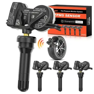 Nilight TPMS Sensor Compatible with 2016 2017 2018 2019 2020 2021 Jeep Grand Cherokee Dodge Durango 2015-2021 Chrysler 200 Pacifica Fiat 500X 433Mhz Tire Pressure Monitoring Sensor Automotive Durability Car Accessories Replacement Vehicle Fitment