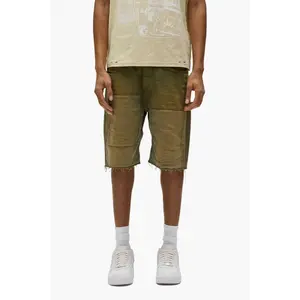 P059 Patchwork Shorts