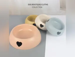 Pet Supplies Dog Heart Bowl