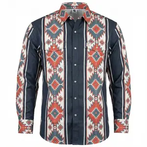 WoahBros Aztec Fr Long Sleeve Shirt