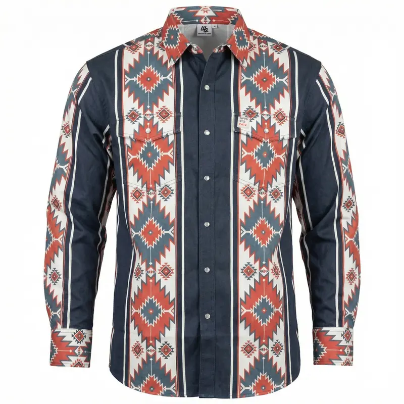 WoahBros Aztec Fr Long Sleeve Shirt