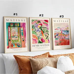 Matisse Print , Matisse Wall Art, Exhibition Art, Mid Century Wall Art, Landscape Art, High Quality Printable Poster