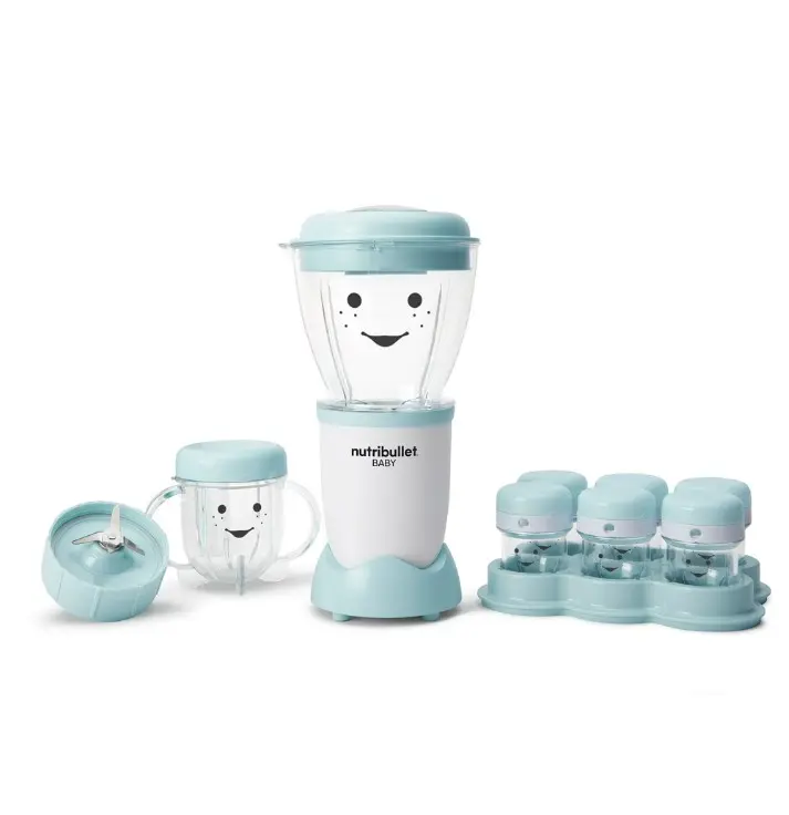 nutribullet Baby Food Blender NBY10100, Blue/White nutribullet Baby Food Blender NBY10100, Blue/White