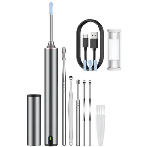 Smart Ear Stick, 1 Set Portable Rechargeable Ear Cleaner, Waterproof Ear Cleaning Tool, Ear Wax Removal Tool for Men & Women