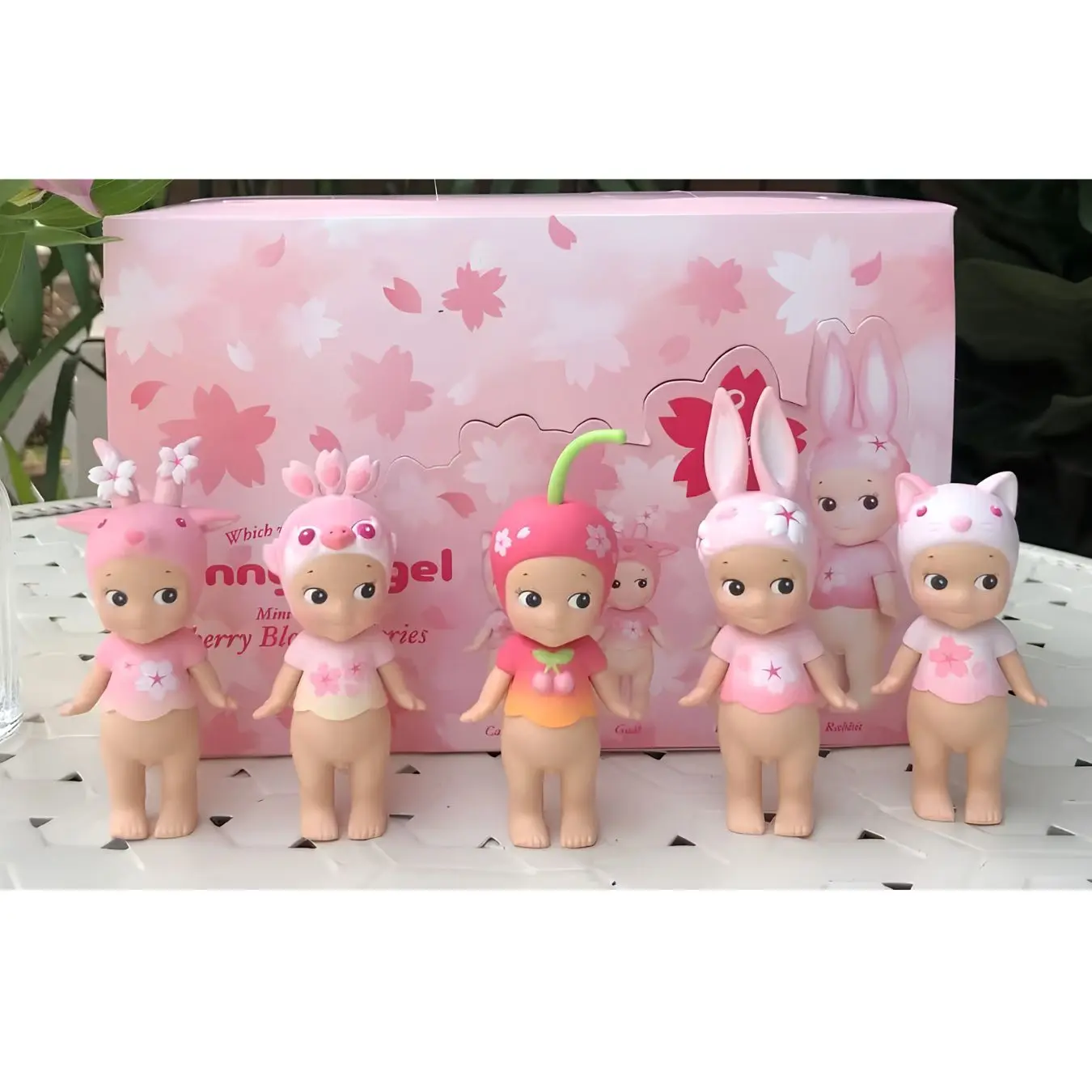 Sonny Angel Cherry Blossom Series Blind Box | Kawaii Sakura Mini Figure | Cute Collectible Toy | Sealed Mystery Box