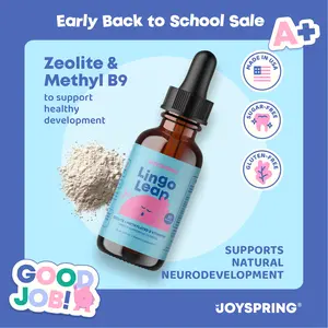 JoySpring Lingo Leap B9 + Methyl B12 – Methylated Vitamins, 30 Servings