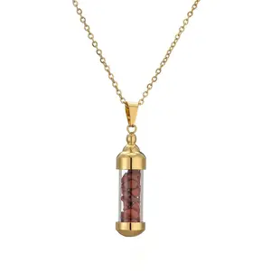 Red Obsidian Crystal Perfume Bottle Pendant | Action Talisman | Ignite Motivation & Break Limits #RedObsidianActionTalisman #EnergyProtectionPendant