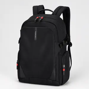 Men’s Business Travel Backpack, 16 Inch Laptop Backpack for Work Commute, Water Resistant Office Backpack with USB Port, Wet Dry Pocket, Large Capacity Carry On Daypack