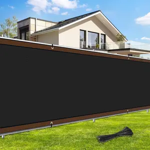 Privacy Fence Screen 4x50Ft Balcony Privacy Screen, Fence UV-Resistant, Polyethylene Windproof Screen for Pool Backyard and
