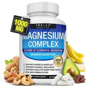 Toplux Magnesium Complex AB 8 Essential Magnesium Supplement
