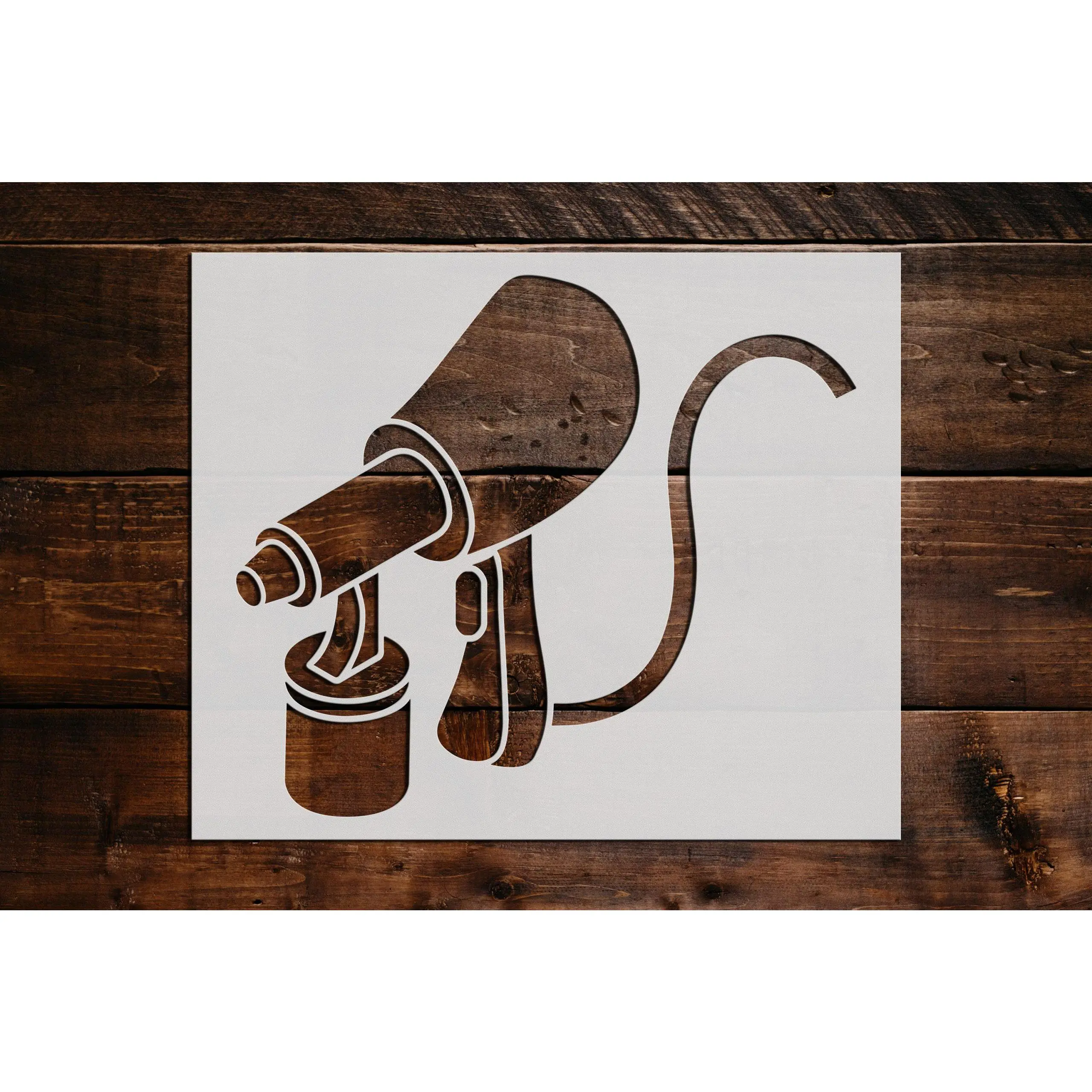 Paint Sprayer Stencil - Art and Wall Stencil