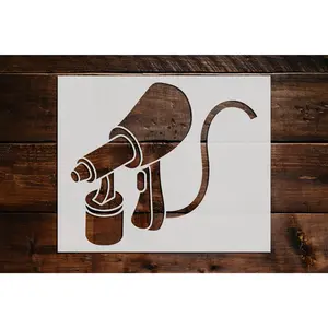 Paint Sprayer Stencil - Art and Wall Stencil