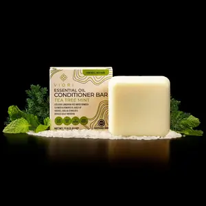 VIORI Beauty Conditioner Bar | Tea Tree Mint Scent | Essential Oil Collection