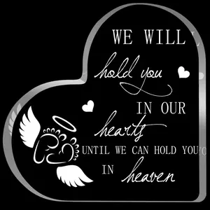 Miscarriage Gifts for Mom Acrylic Keepsake for Infant Loss Pregnancy Loss Baby Memorial Home Decor Sympathy Gifts for Parents