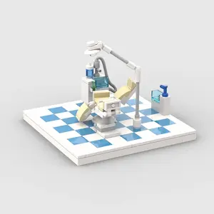 Building blocks moc Dental Clinic children's puzzle matching toys