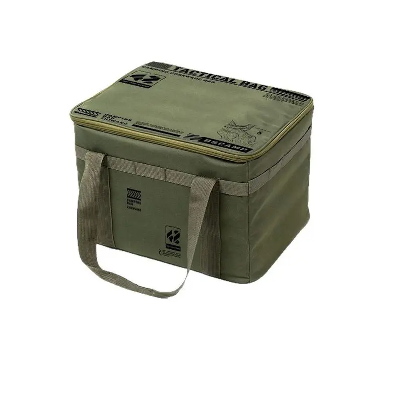 Camping Box Complete Set – Tactical Camp Kitchen Organizer – Heavy-Duty Storage for Stoves, Fuel Canisters & Cookware |   MOLLE-Compatible & Crash-Proof Design Ice Retention Cooler