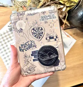 Dark Academia Book Lover Phone Grip - Magnetic Pop Socket & Kickstand - Antisocial Book Club Reader Gift