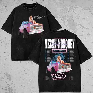 Megan Moroney Shirt - Cloud 9 Tour 2026 Tee, Vintage Country Music Graphic, Fan Gift, TikTok Fit