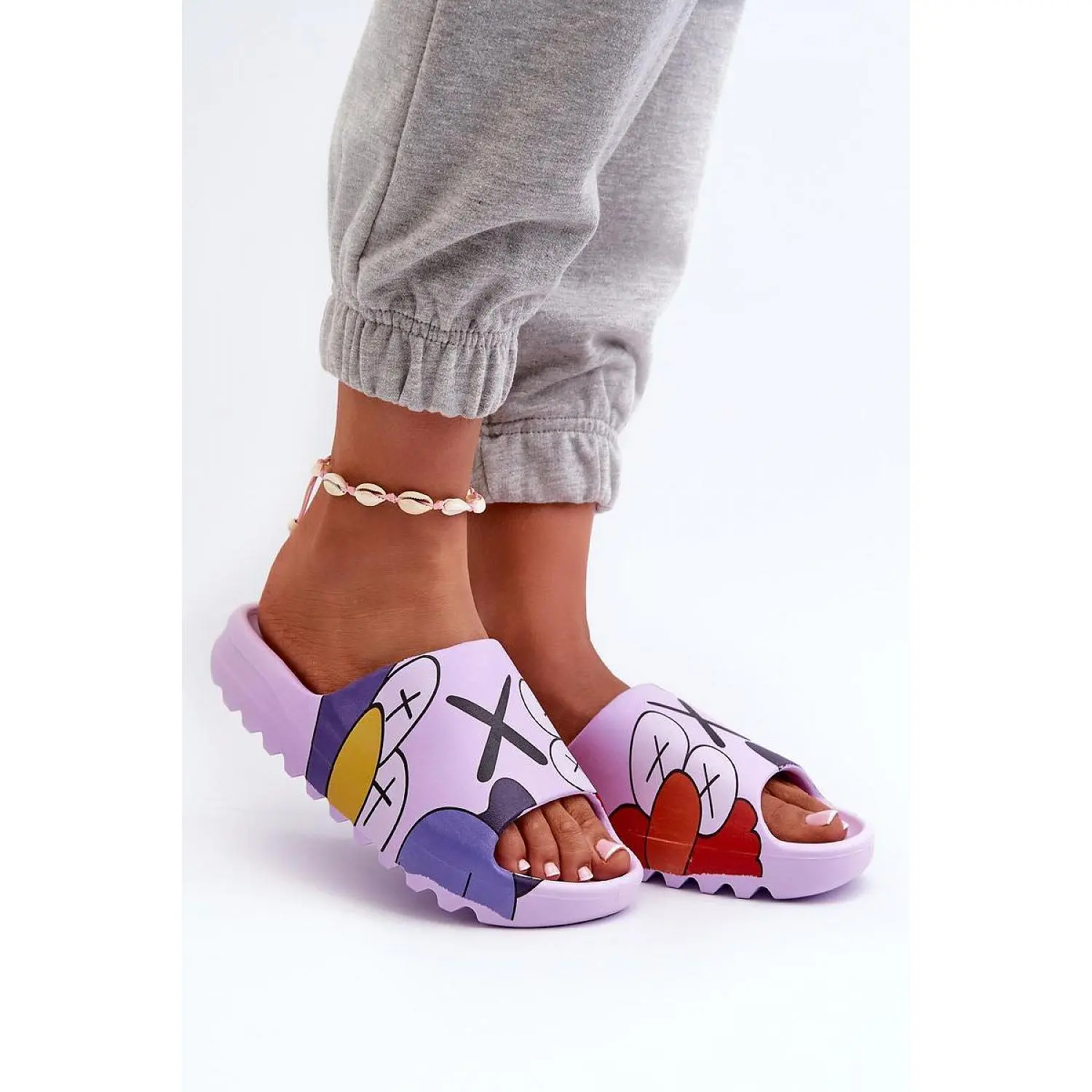Cartoon Print Flip-flops Cartoon Print Flip-flops
