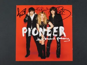 The Band Perry Signed Autographed CD Insert Photo Pioneer Album JSA COA