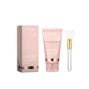 HOYGI Collagen Night Wrapping Mask Overnight Repair Peel-Off Mask Enhance Elasticity Reduce Fine Lines