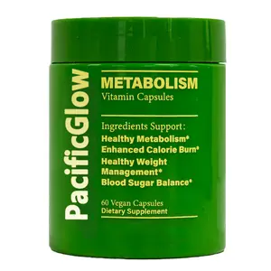 Metabolism Boosting Capsule 60 Servings -Healthcare Supplement Vitamin Dietary Edible Fitness