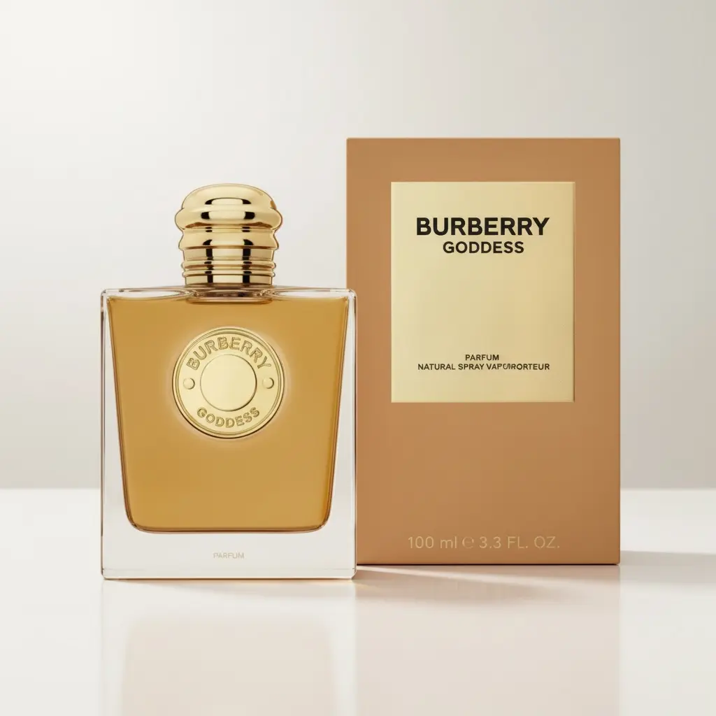 BURBERRY Goddess Parfum for Women | Rich Warm Vanilla & Lavender Scent | 3.4 fl oz - 100ml, Brand New, 100% Authentic Designer Fragrance, 3 To 3.9 Fl Oz, Day Or Night, Rich, Elegant And Ultra-Feminine Scent