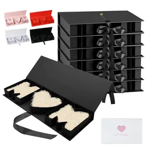 Flower Beautiful Gift Box Mother's Day MOM Cardboard Letter Shaped Fillable Chocolate Strawberry Candy Packaging