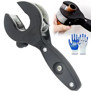 Ratcheting Tube Cutter,Copper Tubing Cutter 1/4" To 7/8", 2 in 1 Close Quarters Tube Compact Cutter,Ratcheting Pvc Cutter for Cutting Pvc,Ratcheting Tubing Cutter Blade Ratcheting PVC Pipe Cutter Tool Ratchet-type Pipe Cutter