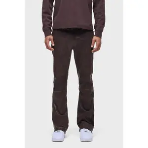 Leather Walker Kick Flare