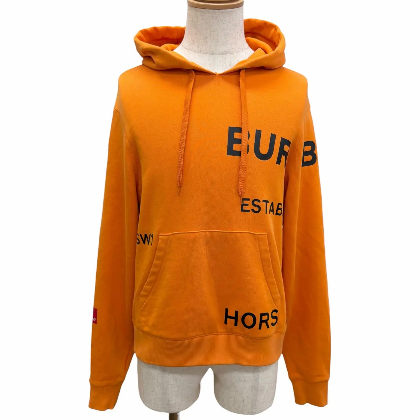 Pre-owned BURBERRY Cotton Small Leather Goods Pullover Hoodie