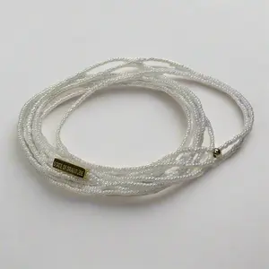 White Gratitude Bracelet Wrap