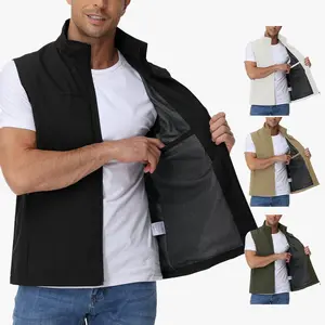 Men's Quick Dry Lightweight Windproof Fishing Work Safari Vest for Golf Hiking, Outdoor Travel Camping Jacket fall outfits outfits men  fit
