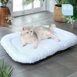 Ice Bean Cooling Dog Mat/cat Pad, Breathable Cool Easy to Clean, Outdoor Dog Bed/cat Nest, Suitable for Small to Medium Dogs
