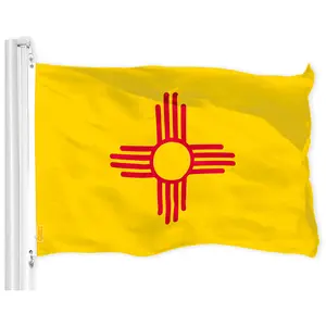 New Mexico State Flag 150D Printed Polyester 3x5 Ft