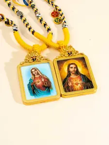 E.Hand-Painted Feng Shui Accessories - Faith Empowerment - Jesus & Mary (Mother of God)