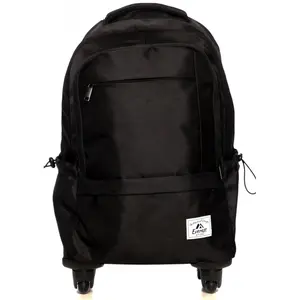 Everest  Wheeled Laptop Backpack, Black