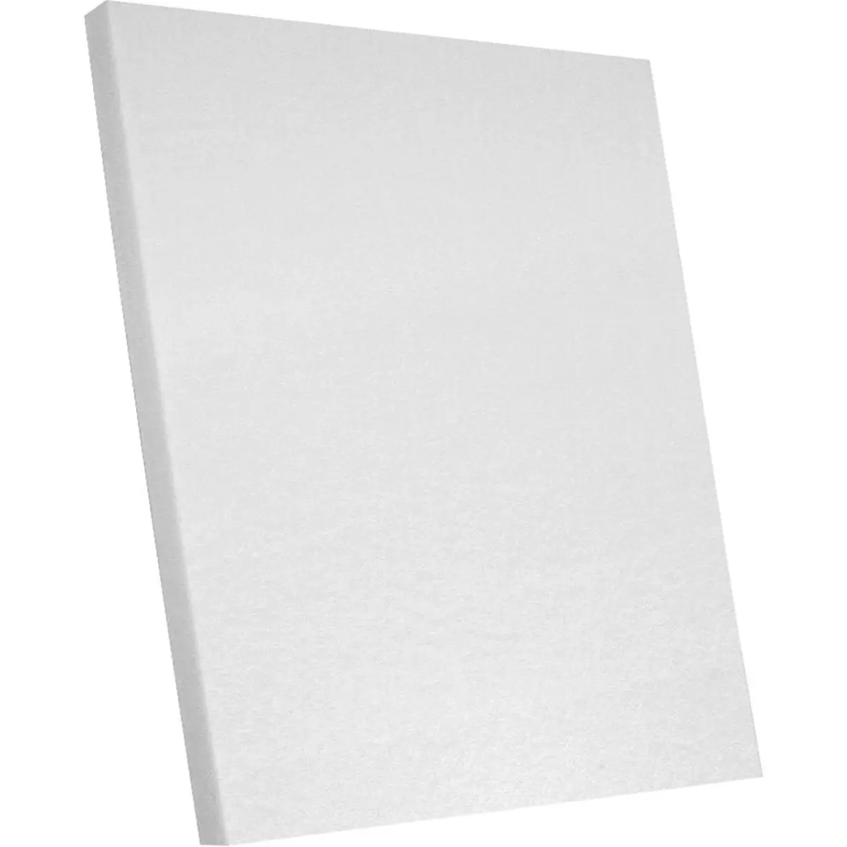 Auralex Rectangular EcoTech Acoustical Soundproof Wall Panels - 1x24x24in, White, 8 Pack for Room Acoustics