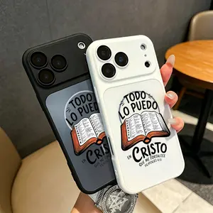 [Supports Mag Safe]Bible and Faith Scripture Christian Style Phone Case for iPhone 17 Pro Max 17 Air 17Pro 16 15 14 13 12 11 Pro Max Inspirational Religious Gift