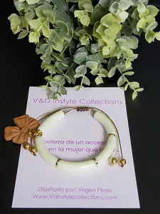 LILY BRACELET- ADJUSTABLE HANDMADE BRACELET