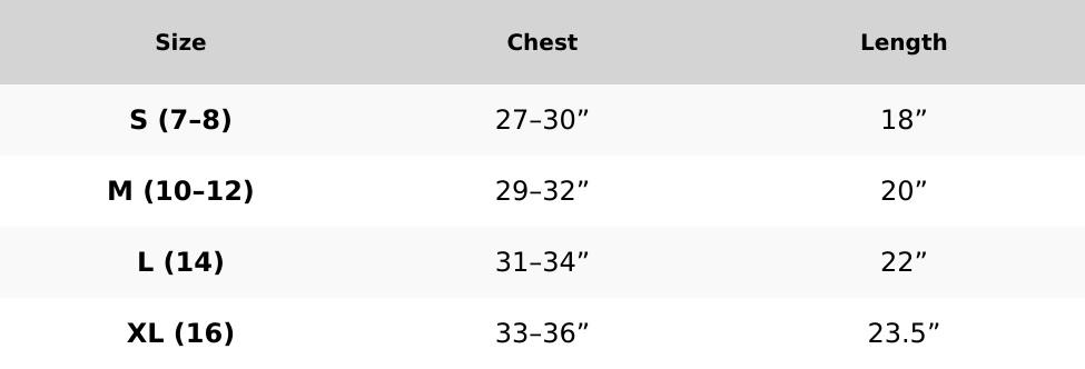 Canyon Youth Cooling Vest