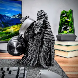 Dragon Mouth Desk Organizer by Beamteam3d - Dragon Sculpture Headphone Stand for Office or Gaming Setup - Box, Gift