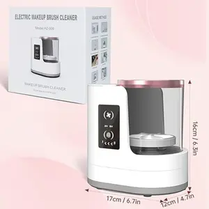 3 IN 1 Electric Makeup Brush Cleaner Machine With Makeup Brush Dryer-Holder-Portable Automatic USB Cosmetic Brushes Cleaner Tool