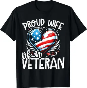 [100% Cotton] Veteran Dad Mom Grandpa American Flag USA Veterans Day T-Shirt