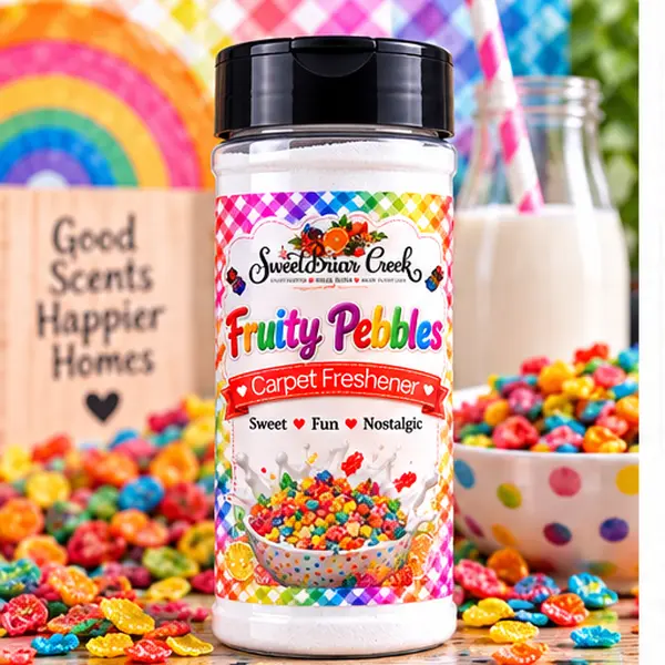 Fruity Pebbles Scented Fragrance Carpet Freshener Powder - Household Home Cleaning Solution
